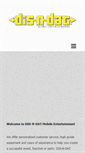 Mobile Screenshot of disndatentertainment.com